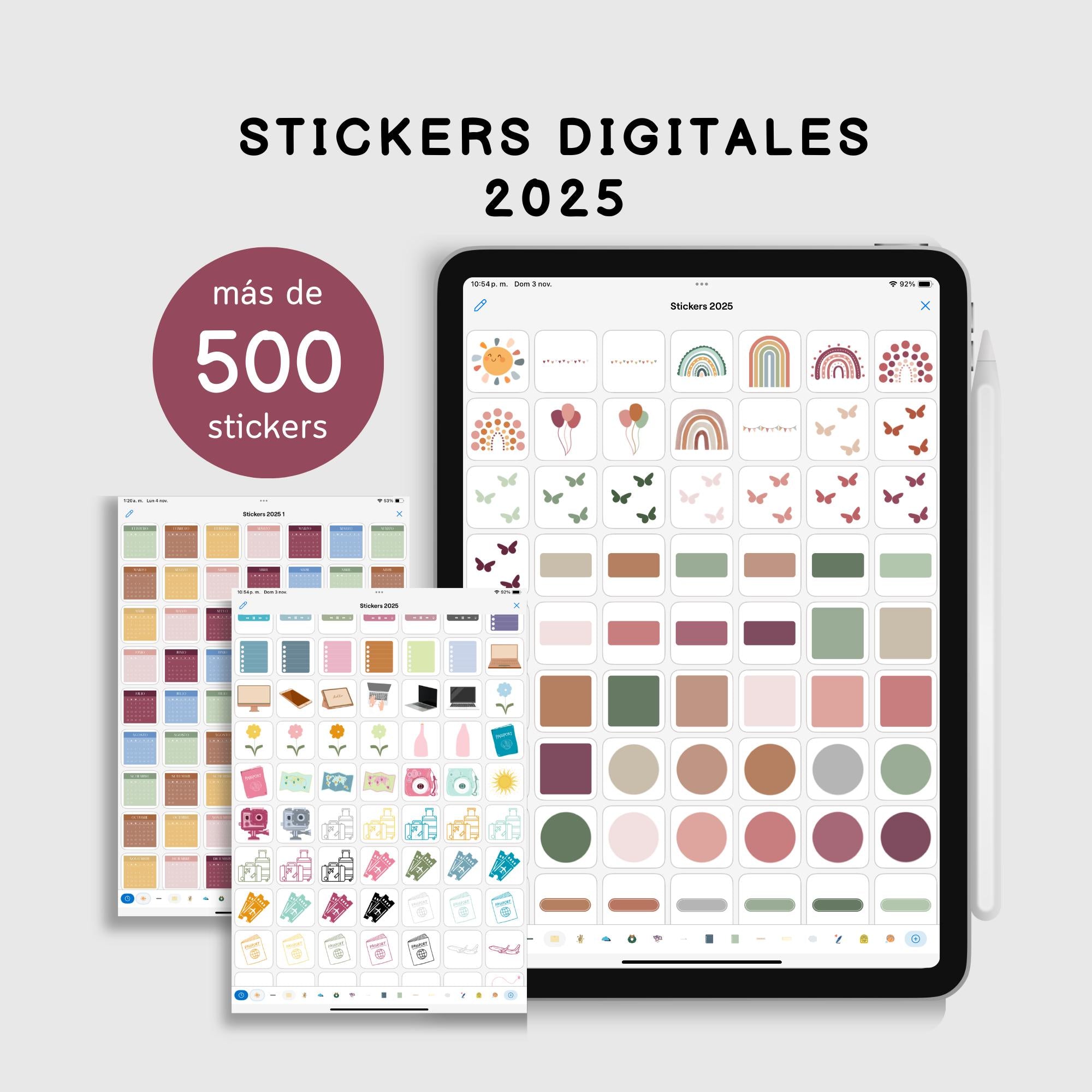 Stickers Digitales | Pack de 500 unidades