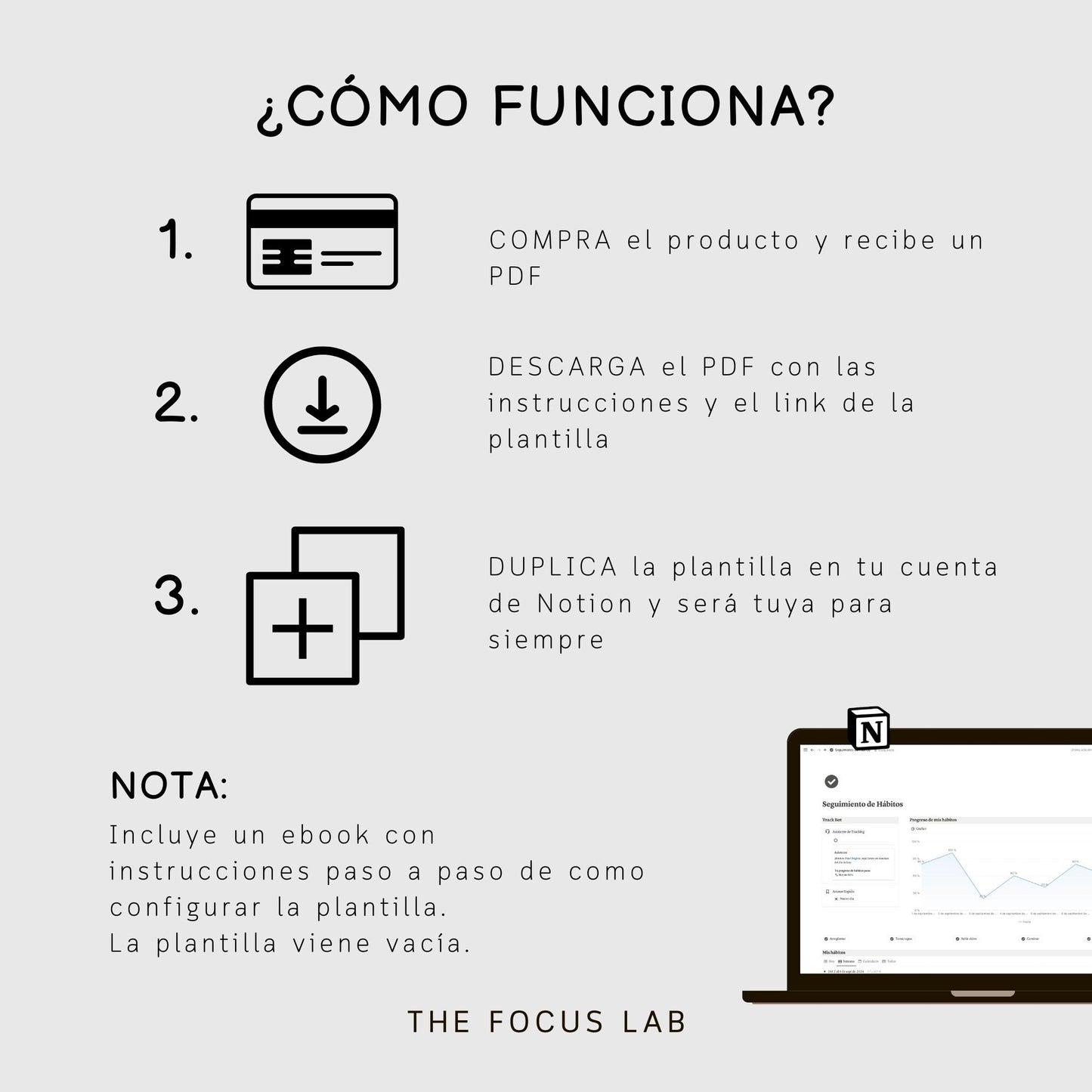 Seguimiento de Hábitos - Plantilla de Notion