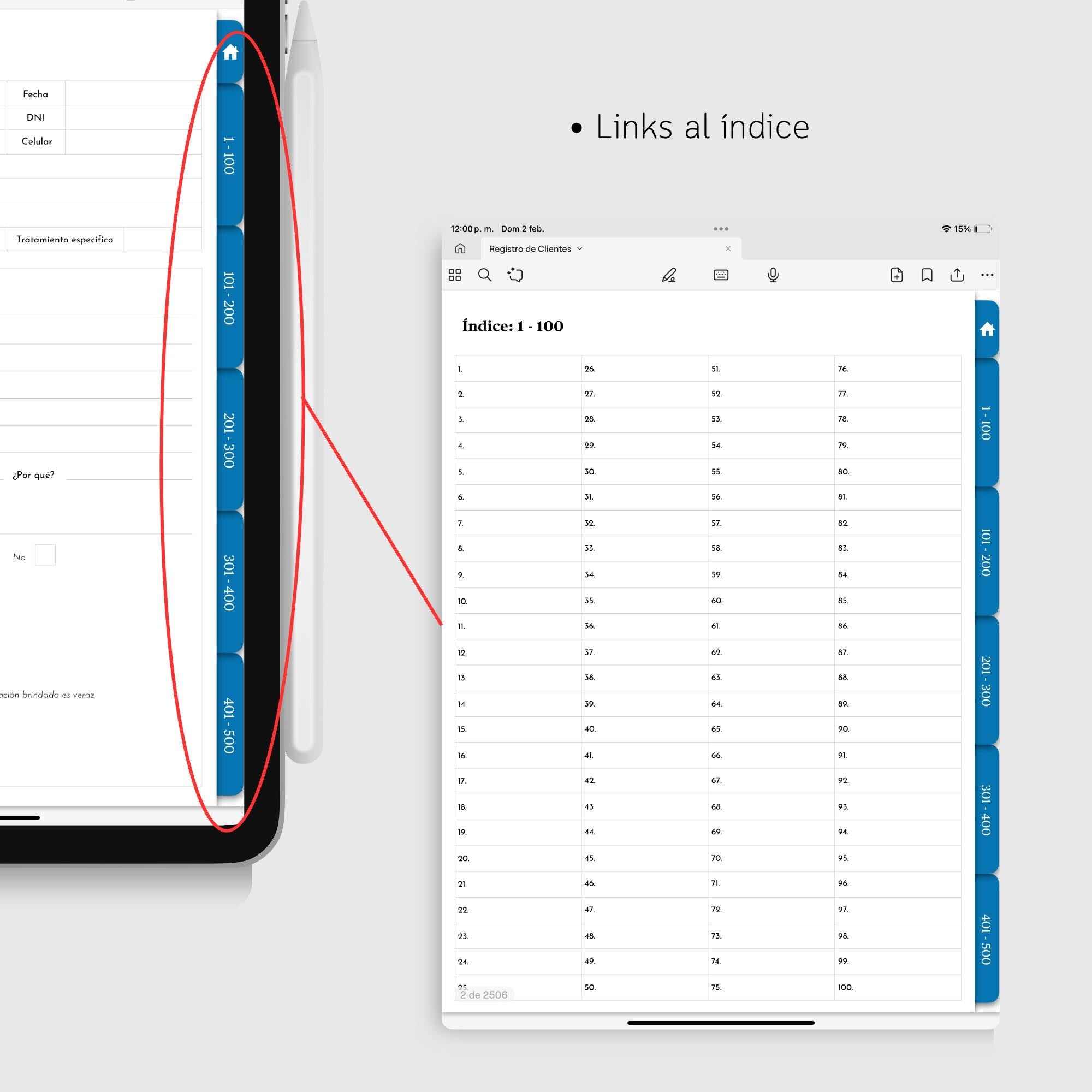 Registro de Pacientes para Odontología Digital