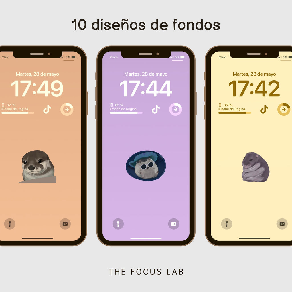 Fondos de Pantalla de Animalitos - Diseño de página semanal